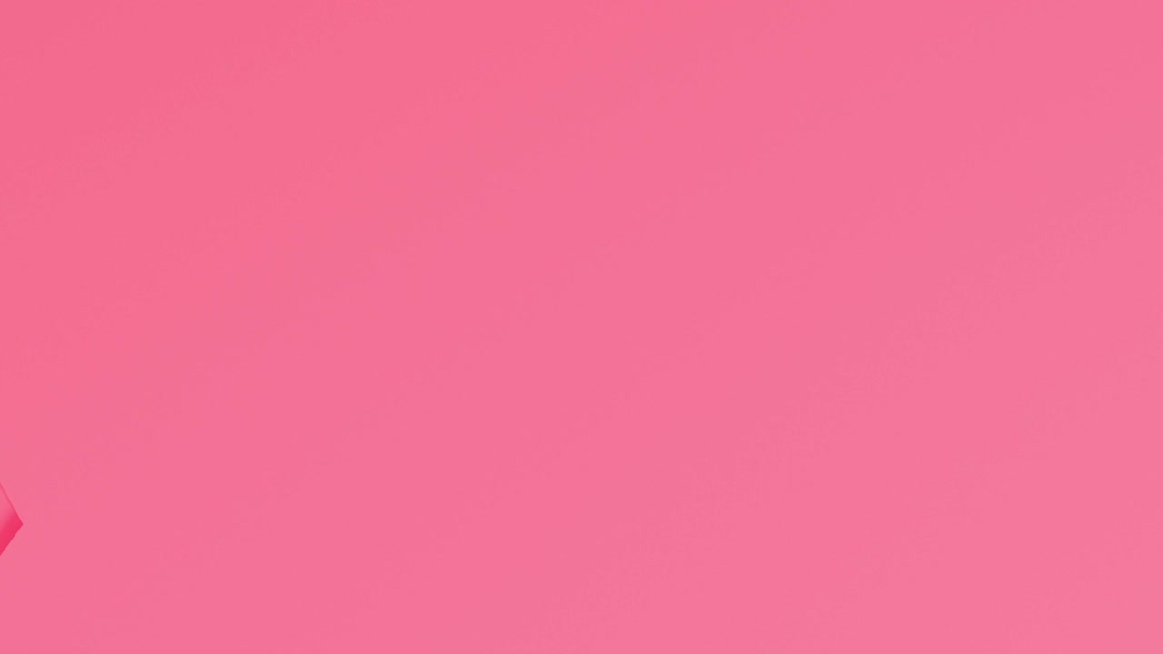 Abstract 3D shapes hexagon wall animation in set of different pastel colors. 4K render animation loop footage.