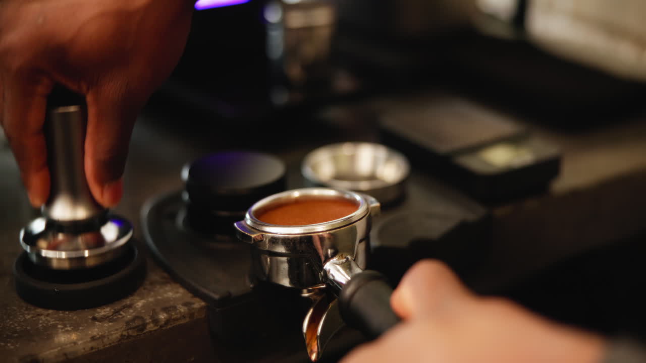 Preparazione dell'espresso