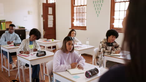 university, teacher in lecture