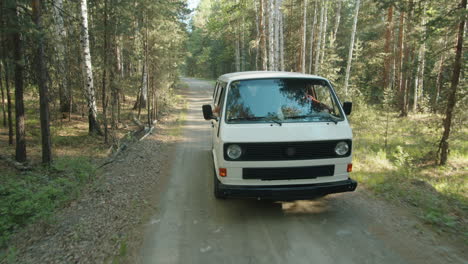 Woman-Looking-out-of-Van-Window-during-Ride