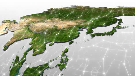 asia network map