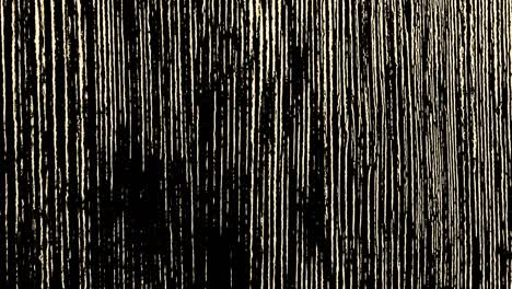 abstract vertical golden lines looking like wooden texture, stop motion and seamless loop. animation. narrow golden strings moving on black background