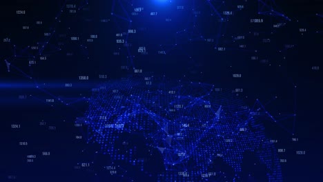 visualización de datos de la red global