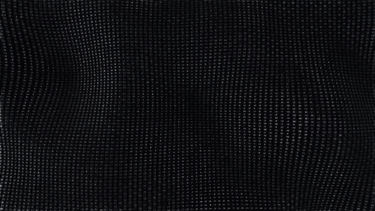 sfondo nero della trama di filettatura della maglia modello 3d