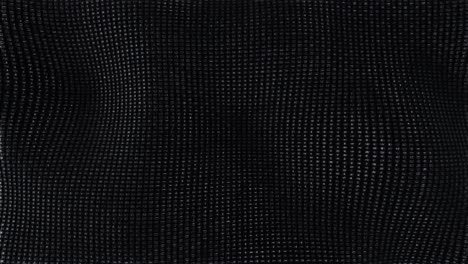 black background of mesh threading texture 3d pattern