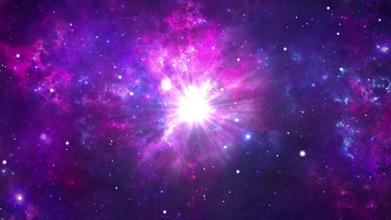 4K Persid meteor shower time lapse, rotating galaxy star line loop Animation Background.