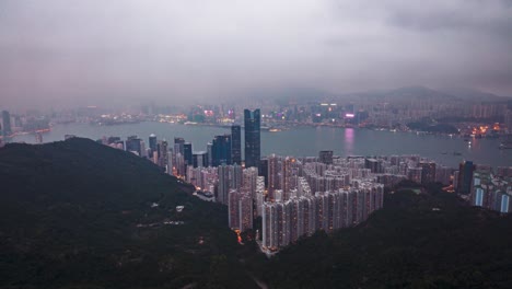 hiperlapso de hong kong con dji mavic3