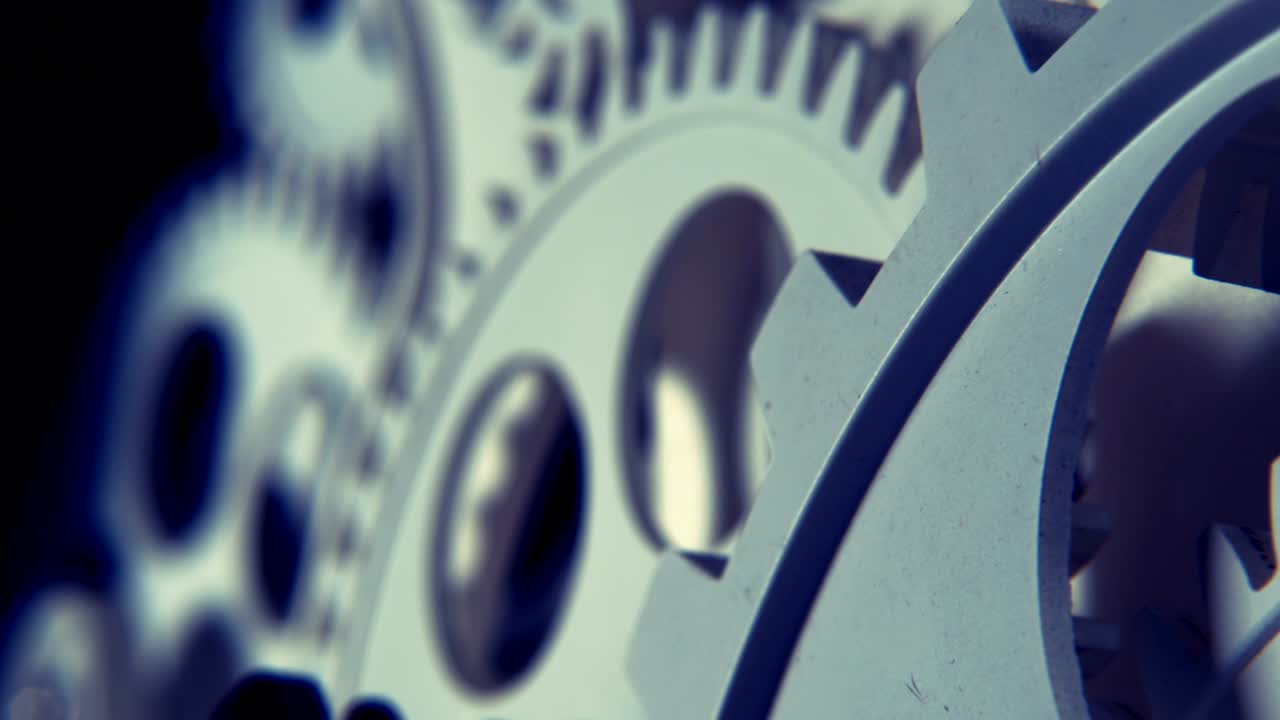 engranajes mecánicos de reloj