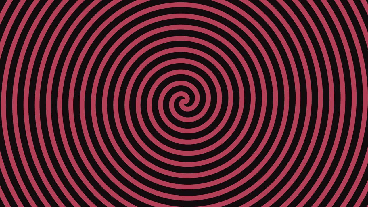 회전하는 나선형 추상적인 운동 배경