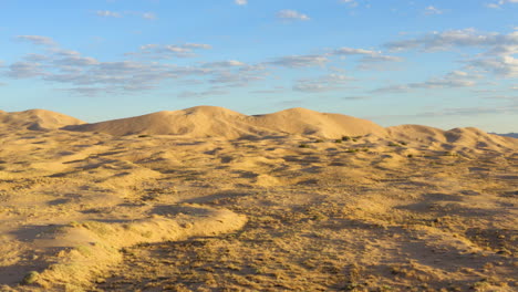 Aerial-view-low-view-of-the-Kelson-Dunes-in-the-Mojave-Desert