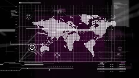 Animación-De-Estadísticas-Y-Procesamiento-De-Datos-Sobre-El-Mapa-Mundial