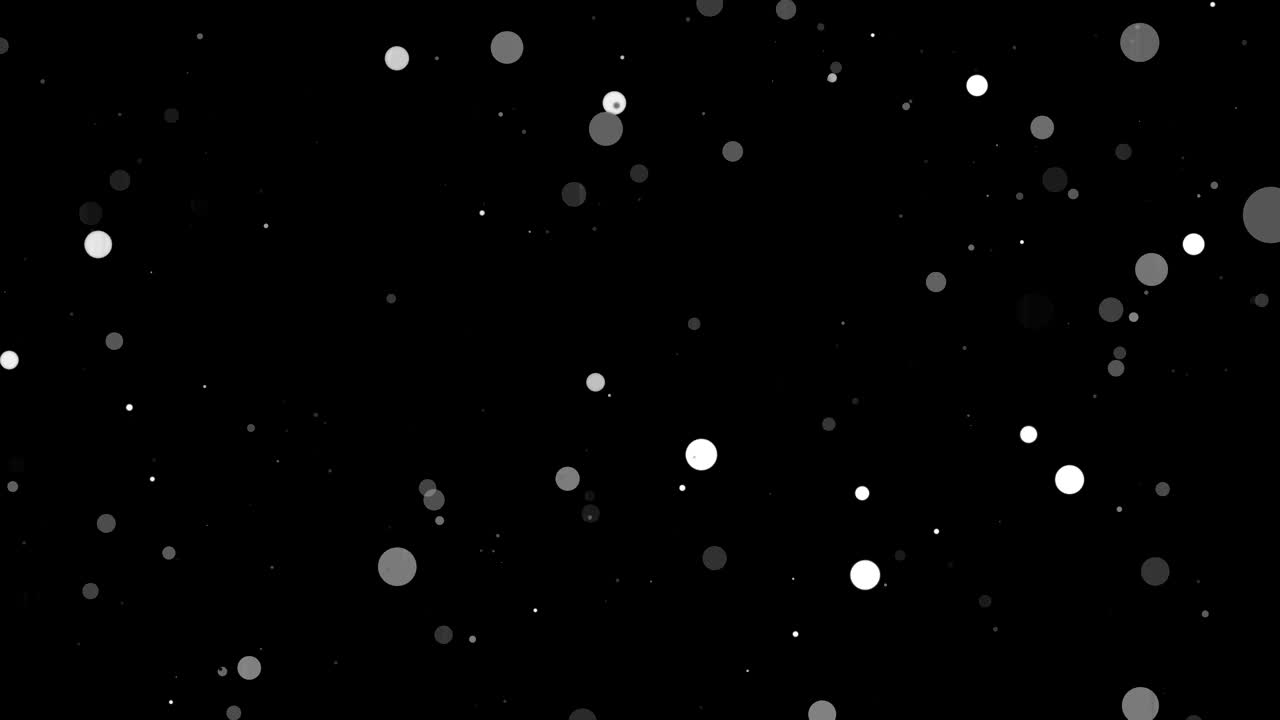 Animazione di sfondo bokeh astratto
