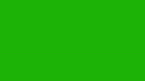 disparo de arma animado de 4k con fuego y humo - efecto de dibujos animados, canal alfa activado, pantalla verde