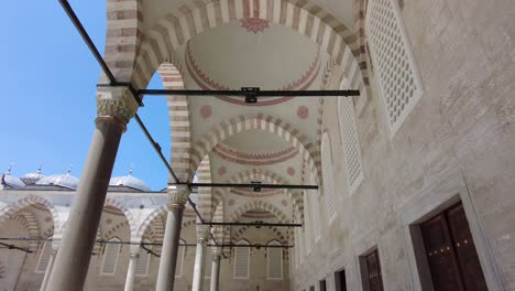 interior of an ottoman mosque