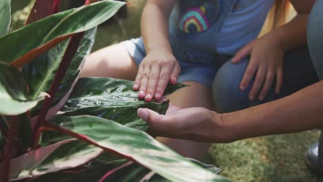 Mother-and-daughter-passing-time-together-in-nature