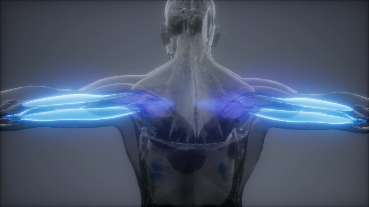 트라이세프스 - 눈에 보이는 근육 해부학 지도