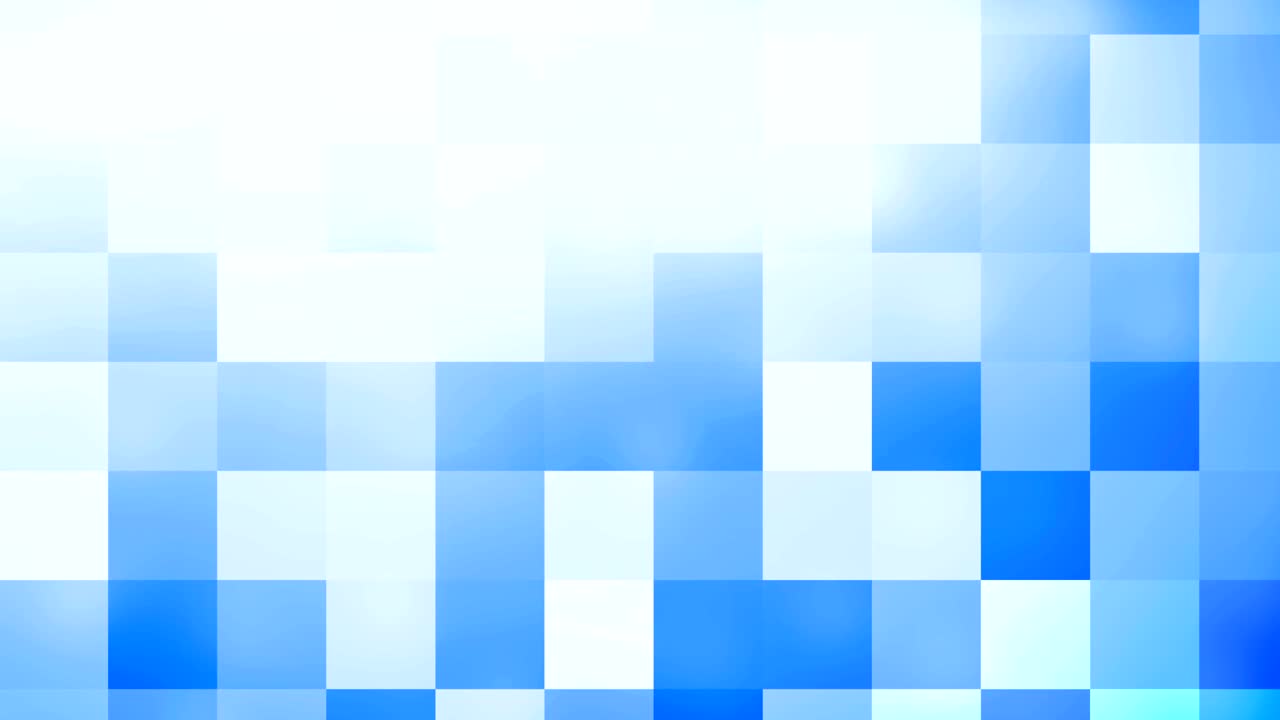 추상적인 파란색 움직이는 사각형 배경 - 4k