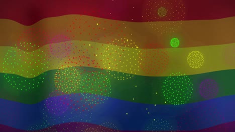 Animation-Von-Feuerwerk-über-Der-Pride-Flagge