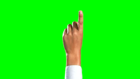 primer plano de la mano con una pantalla digital futurista