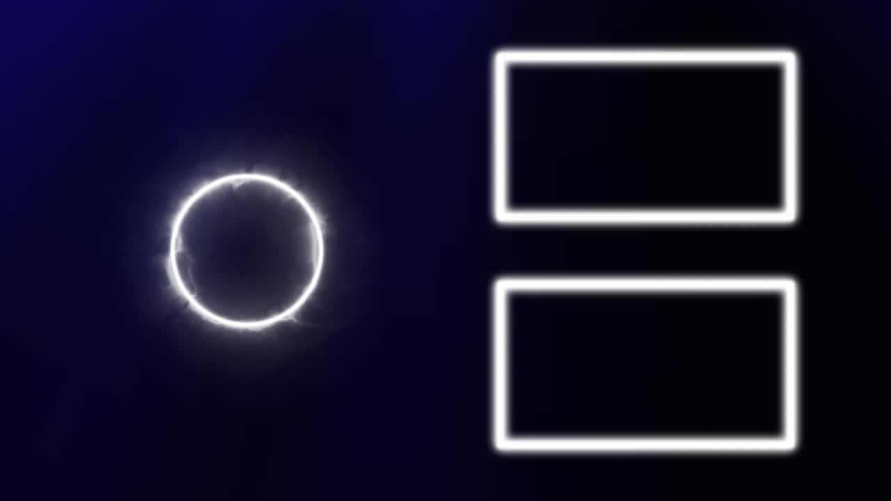 간단한 그라데이션 엔드 카드 엔딩 스크린 모션 그래픽