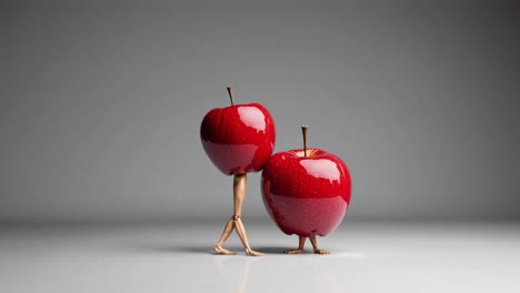 apples walking