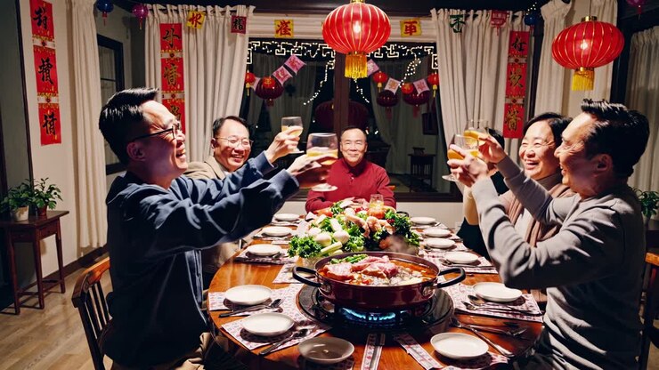 Chinese New Year Family Dinner