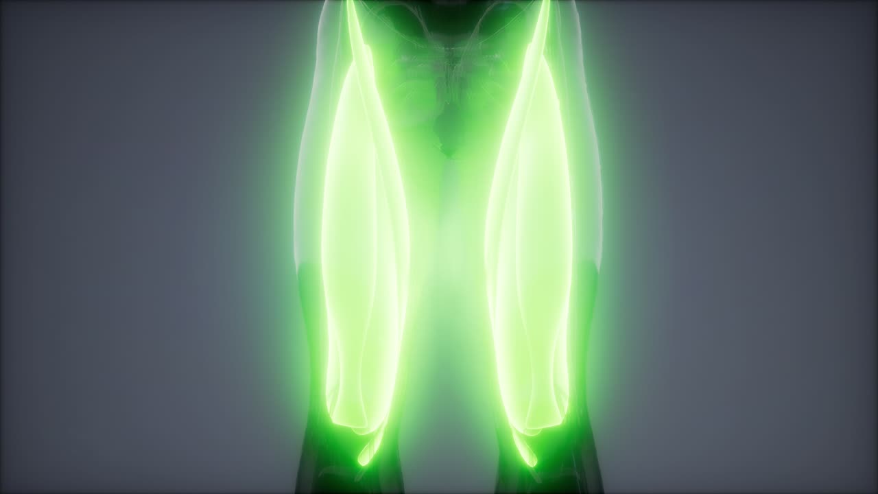 мышцы бедра - видимая карта анатомии мышц