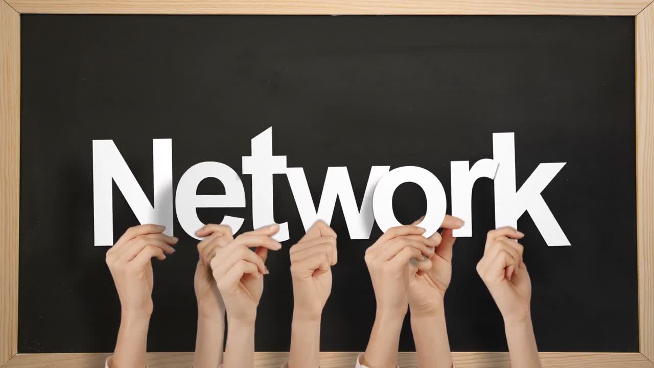 손을  ⁇ 고 있는 네트워크