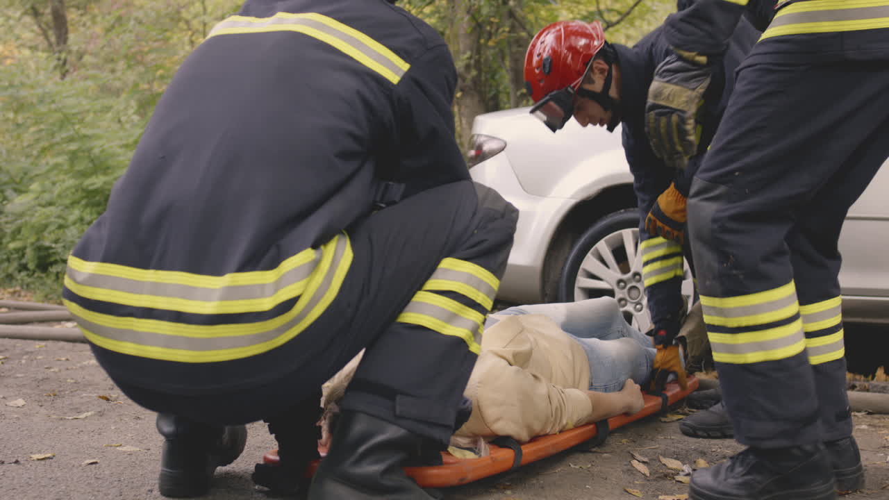 Emergency Response at a Car Accident