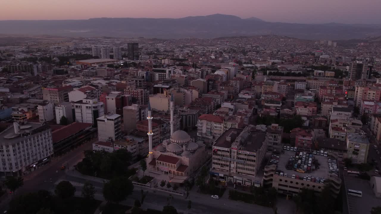 Moschea Ulu Video Stock RAW