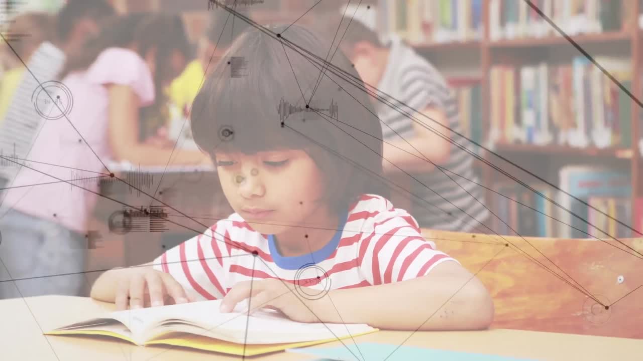 교실에서 학교 학생들에 대한 연결 네트워크의 활성화