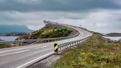timelapse atlantic ocean road