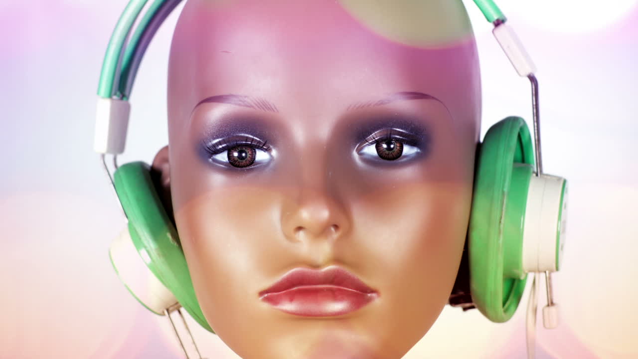 modelo en auriculares 06