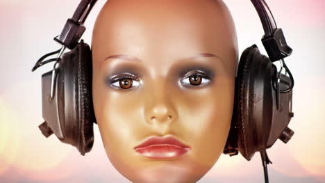 modelo en auriculares 06