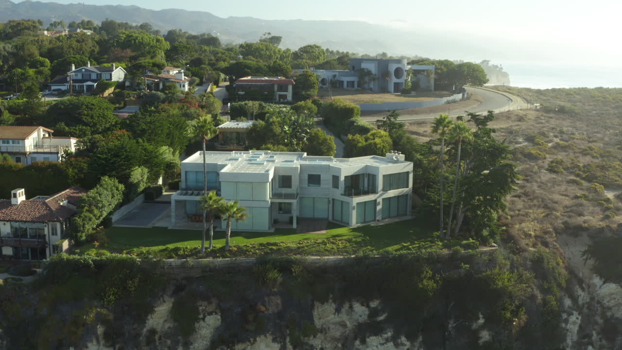 vista de drones de atractivos lugares de villas en tulsa, oklahoma, estados unidos