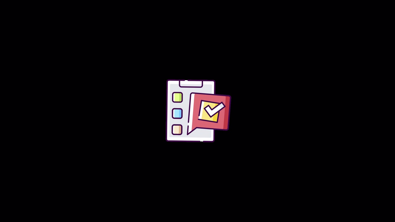 Undersøgelse Icon animation Alpha