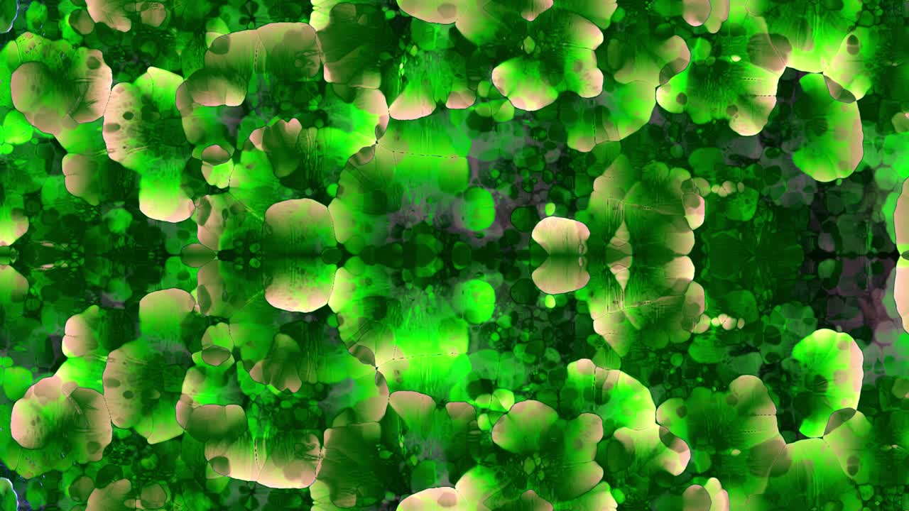 액체 유리처럼 보이는 파동 배경