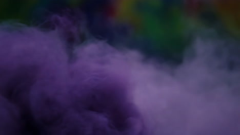 purple smoke