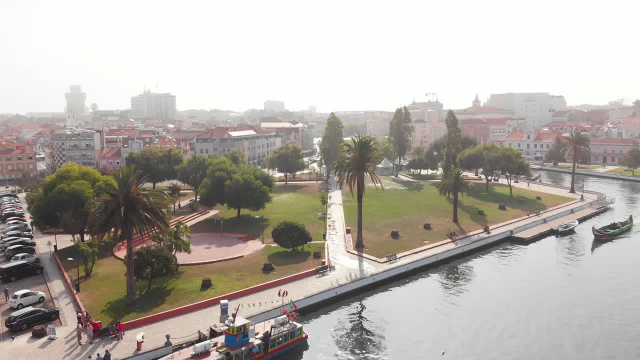 Canal central de Aveiro e area circostante, Portogallo