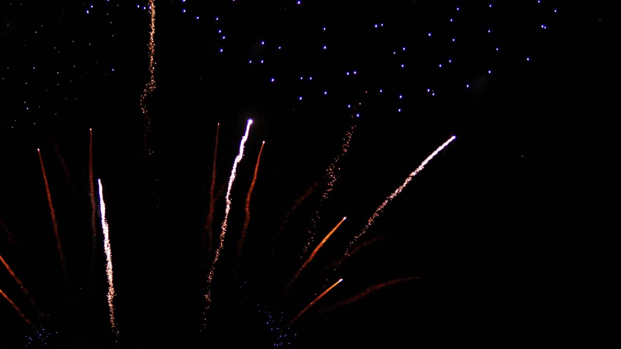 sinfonía de la noche colorida