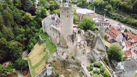 castillo, burg eppstein, frankfurt am main, alemania