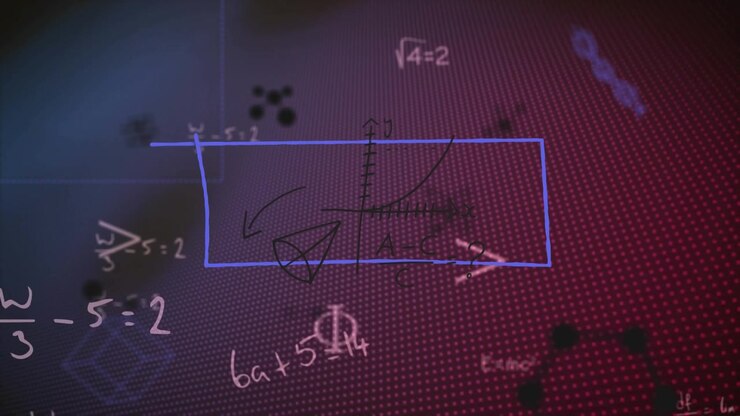 Animation of multiple covid text and firework on red background