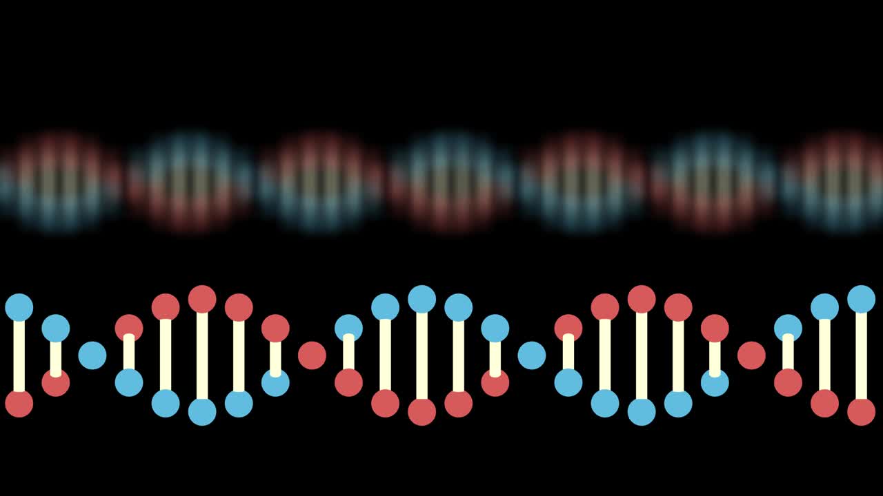 검은색 배경에 2d 애니메이션: 물체는 수평이며, 배경은 흐릿하며, 초점은 앞쪽에 있습니다.