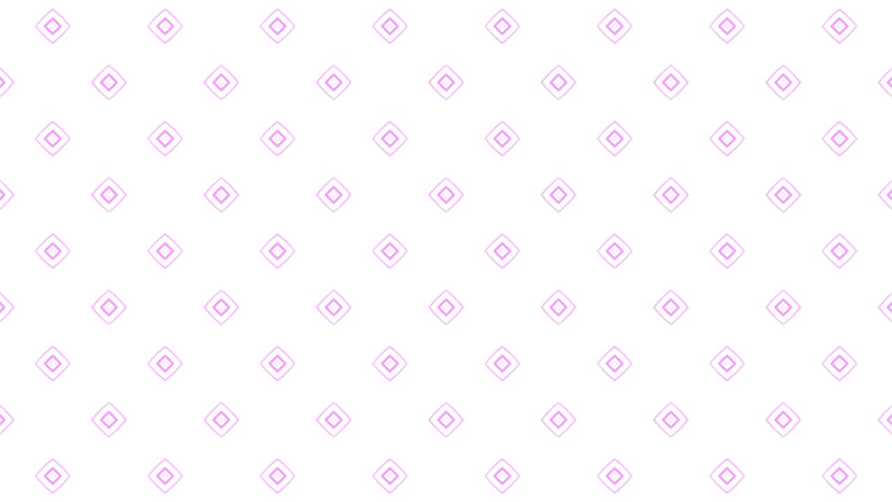 Grafica in movimento caleidoscopica con motivo geometrico a linee semplici