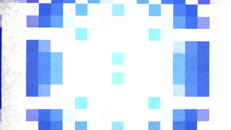 Blue-and-white-pixels-pattern-in-8-bit-of-architecture