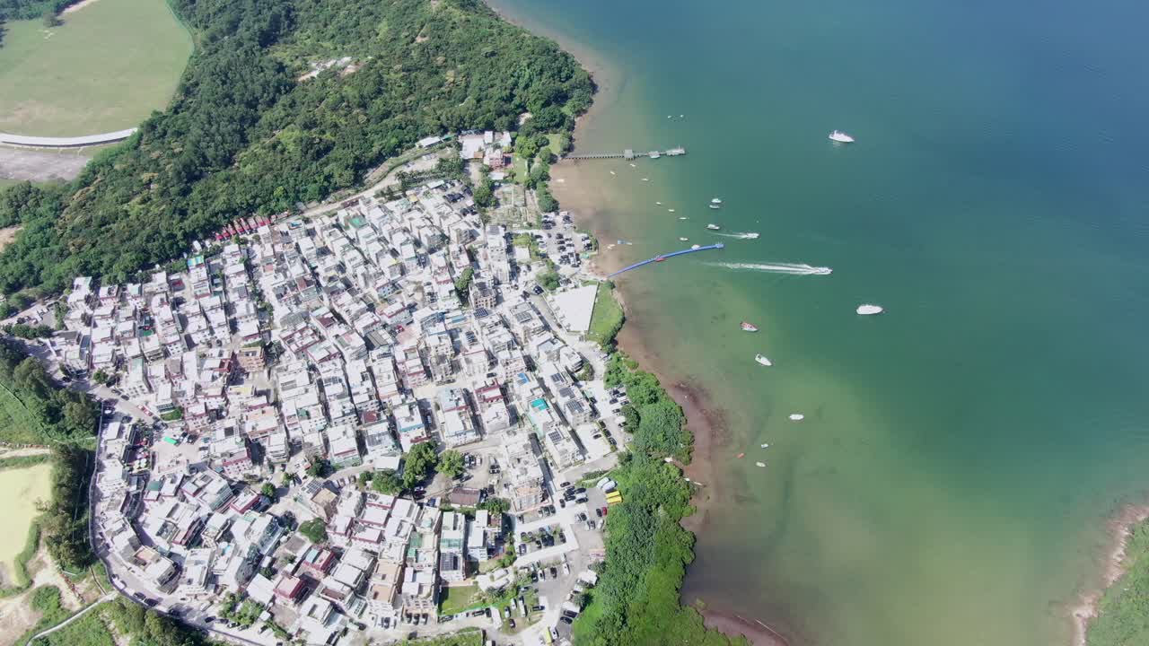 홍콩 tseng tau tsuen 해안가 주택, 조감도