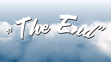 the end message for a movie