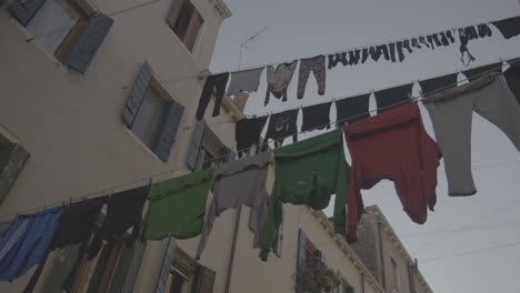 Clothes Drying on a Venetian Street