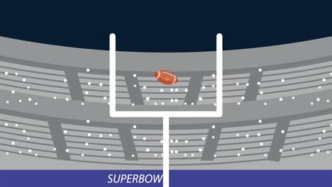 super bowl stadium scene