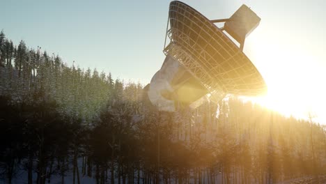 radiotelescopio de observatorio